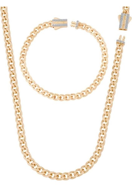 14 Ayar Altın 5mm Kalemli Gurmet Set