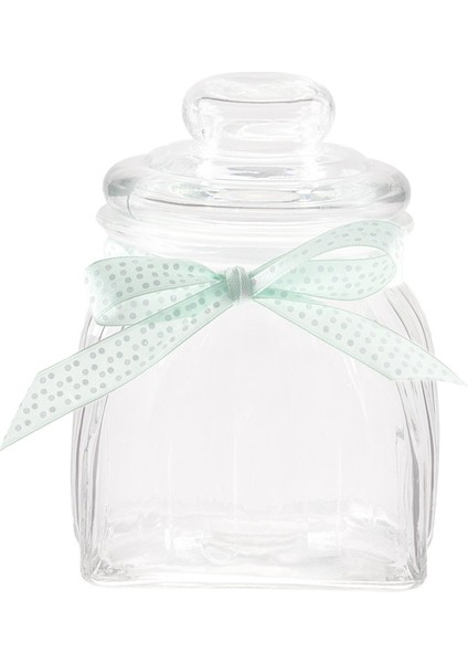 Odetta Kavanoz Kare - Mint Yeşili - 650 ml