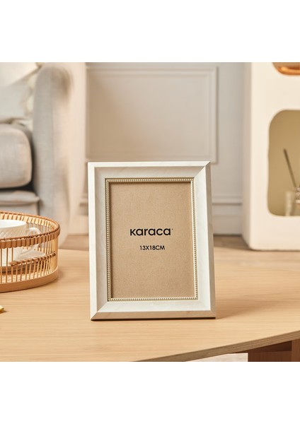 Bramble Mermer Görünümlü Çerçeve Krem 13X18 cm