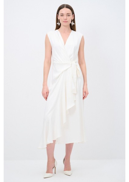 Yandan Bağlamalı Uzun Bluz