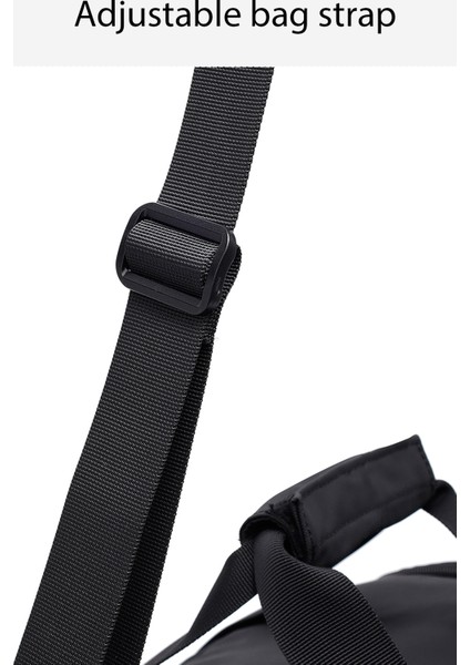 Erkek Siyah Kumaş Seyahat Çantası 25SBD30366F indirimleri