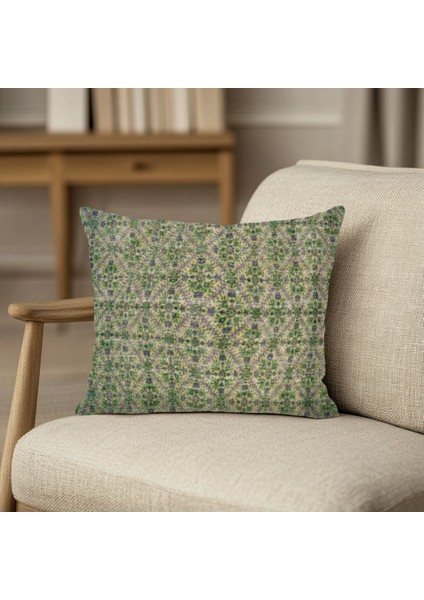 Vintage Motif Etnik Desenli Baskı Kırlent Kılıfı modelleri