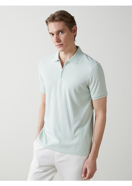 Yeni Sezon Polo Yaka Kisa Kollu Erkek Tisort - S53481Z8
