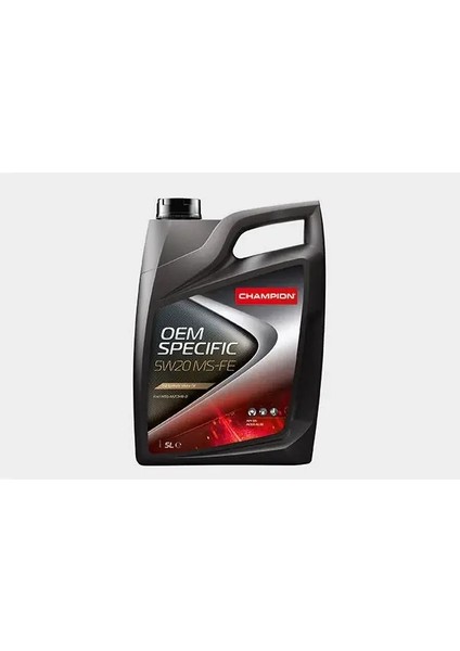 Motor Yagı Eco Boost Benzın Oem Specıfıc 5W20 Ms-Fe 5lt