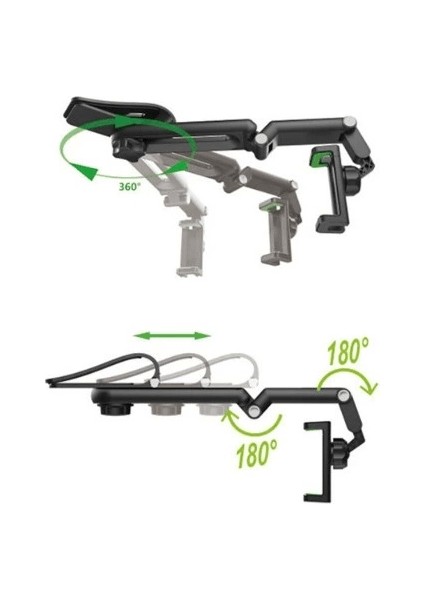 Pratik 1080° Dönebilen Çok Fonksiyonlu Telefon Tutucu CM-103 ( Lisinya )
