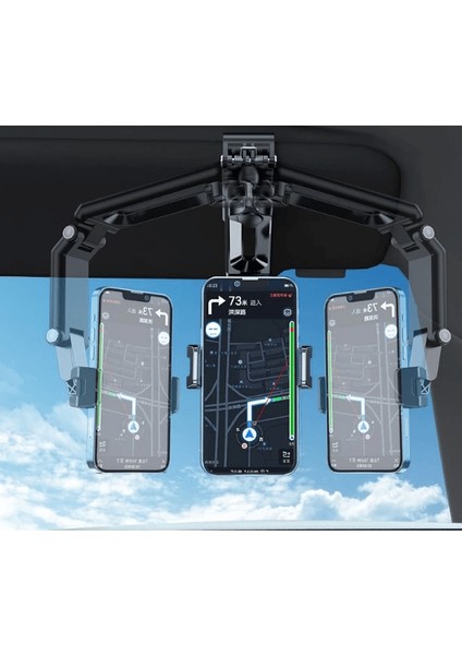 Pratik 1080° Dönebilen Çok Fonksiyonlu Telefon Tutucu CM-103 ( Lisinya )