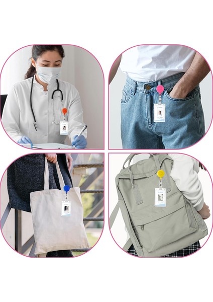 Yaka Kartı Yoyosu Uzayabilen Kancalı Yoyo Aparatı - Kırmızı indirimleri