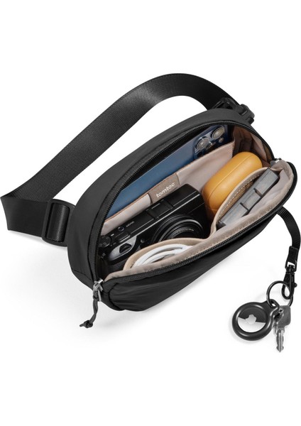 Slingbean T32 Siyah 1.5l Aksesuar Bel ve Omuz Çantası - T32S1D1