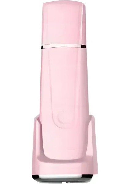 Ultrasonik Yüz Siyah Nokta Temizleme Cihazı Pembe Renk Elektrikli Ultrasonik Cilt Derinlemesine Temizleme Soyma Küreği Ultrason Temizleyici Güzellik Makinesi Yüz Cilt Bakımı Yüz Germe Makinesi