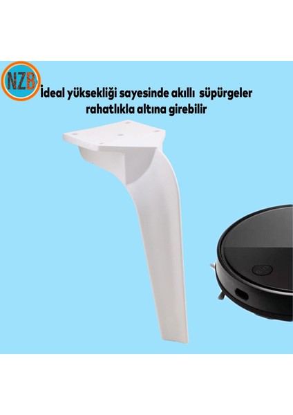 Mobilya Kanepe Tv Ünitesi Koltuk Ayağı 23 cm Beyaz Konsol Ayakları indirimleri