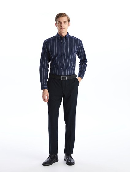 Yeni Sezon Regular Fit Poplin Erkek Gomlek - S56893Z8