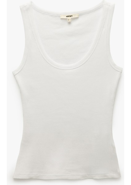 Yeni Sezon Regular Fit Pamuklu Kolsuz U Yaka Atlet