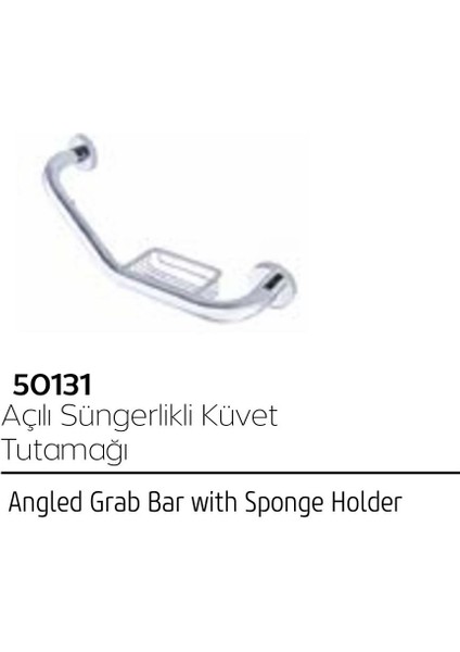 Açılı Süngerlikli Küvet Tutamağı