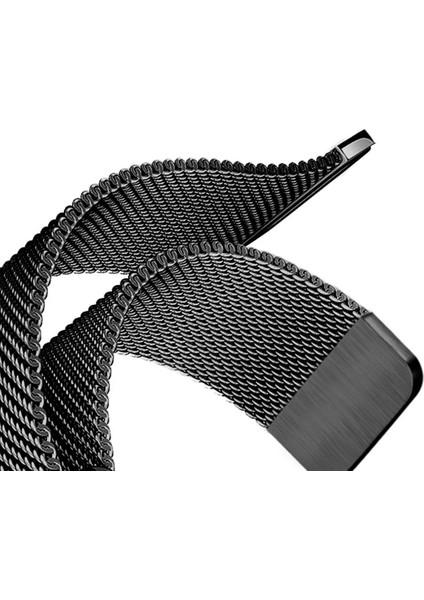 Apple Watch 10 42MM 6 7 8 9 10 Se Uyumlu 38 40 41MM Milano Metal Hasır Mıknatıslı Kordon Paslanmaz Çelik