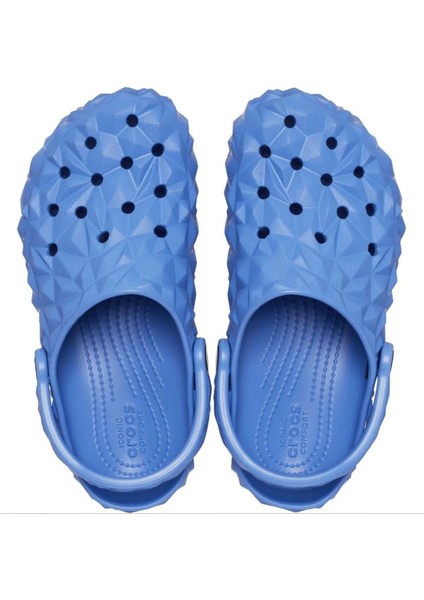 Classic Geometric Clog Elemental Blue Günlük Mavi Terlik modelleri