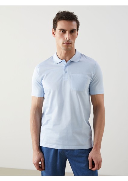 Yeni Sezon Polo Yaka Kisa Kollu Erkek Tisort - S52846Z8