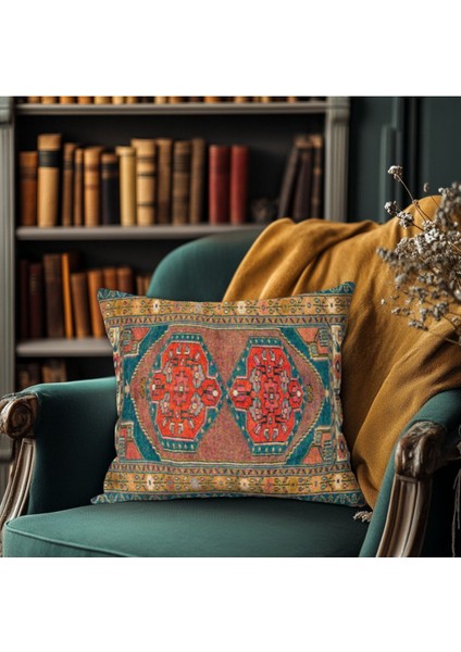 Kilim Motifli Kırlent – Yumuşak Dokulu