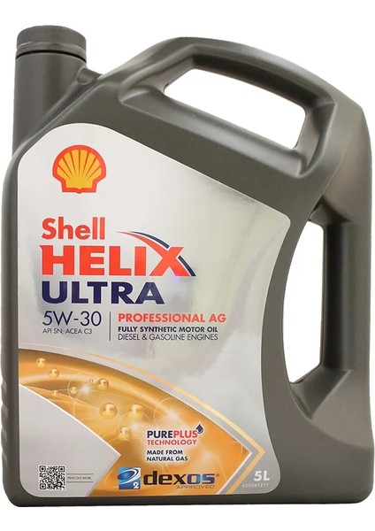 Helix Ultra Pro Ag 5W30 5 Lt Partiküllü Motor Yağı
