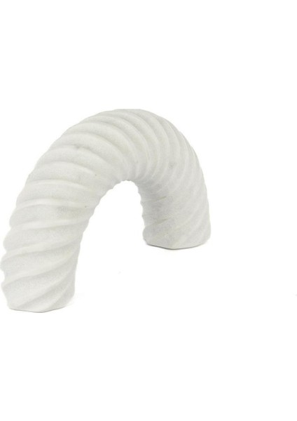 Spiry Beyaz Mermer Dekoratif Obje 20X11CM fiyatları