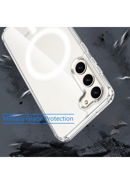 Samsung Galaxy S21 Fe Uyumlu Kamera Korumalı Magsafe Wireless Şarj Özellikli Şeffaf Silikon Kılıf modelleri