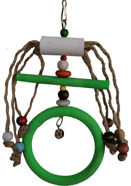 Hlı Ipli Boncuklu Kuş Oyuncağı 10 / 20 cm