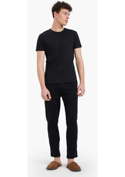 Yeni Sezon Regular Fit Basic Düz Cepli Pijama Altı indirimleri