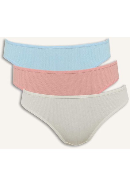 Yeni Sezon Ribana 3'lü Slip Külot-Fall In Love