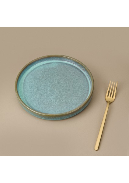 Lesvos Servis Tabağı - Yeşil - 21 cm fiyatları