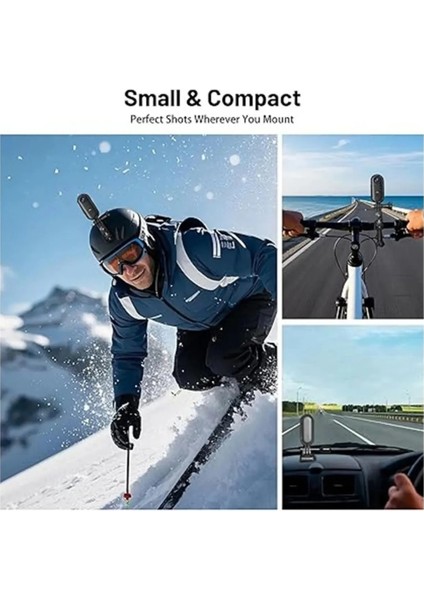 Mini Wifi Aksiyon Kamerası 1080P Taşınabilir Vücut Kamerası Giyilebilir Video Kaydedici Su Geçirmez