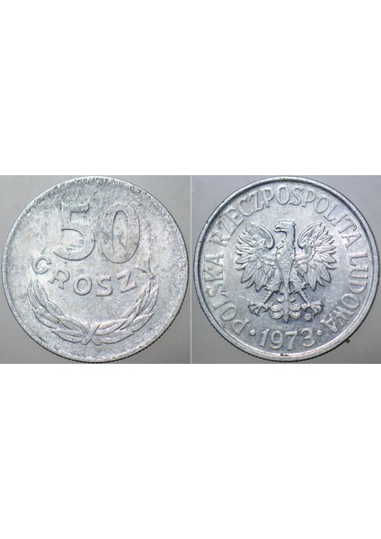 Polonya 50 Groszy 1973.