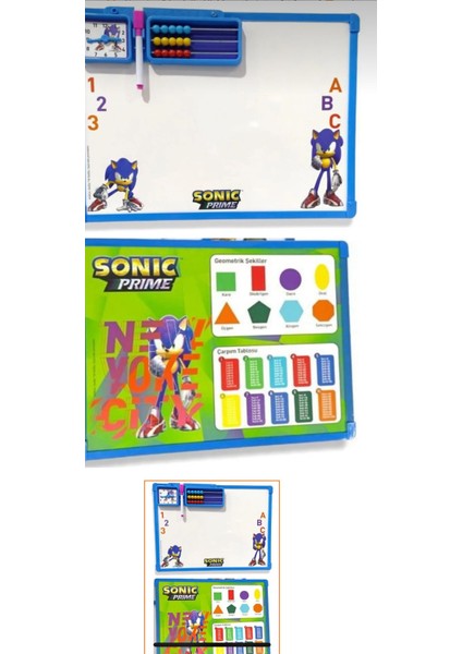 Sonic Abaküslü Yazı Tahtası