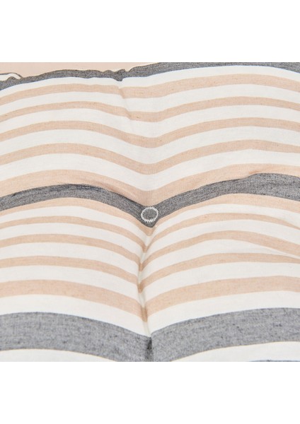 Soft Mimpi Sandalye Minderi - Ekru / Renkli - 43X43 cm