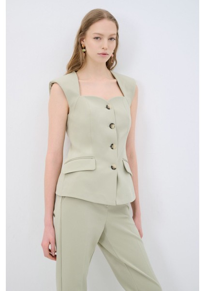 Vatkalı Önü Cepli Yelek fırsatları