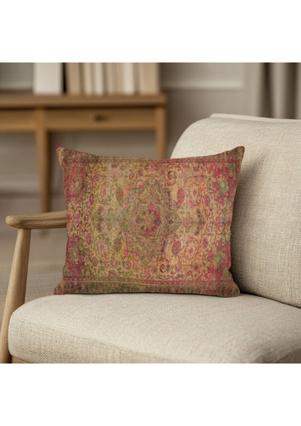 Geleneksel Desenli Kırlent – Kilim Motifli