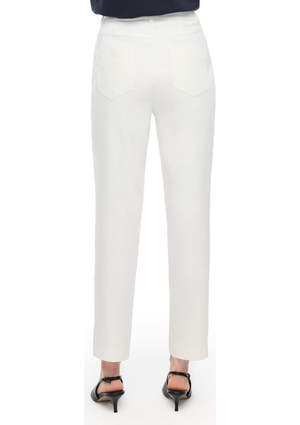 Ekru Dellas Regular Fit Yüksek Bel Pantolon fırsatları