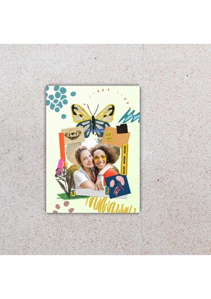 Arkadaşlara Özel Fotoğraflı Buzdolabı Magneti 20 x 15 cm 1 Adet fiyatları