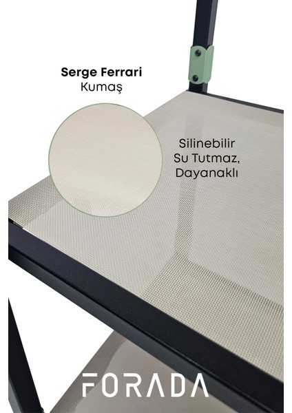 Köşe Rafı Askılıklı Siyah - Yeşil