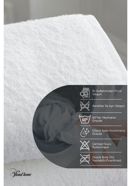 3 Adet | Pamuklu, Beyaz El Havlusu | El, Yüz, Baş Havlusu | Spa ve Otel Havlusu (50X90 Cm) fırsatları