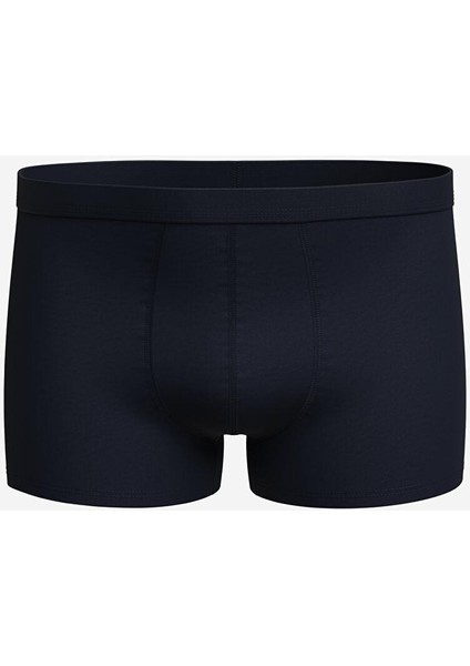 Lacivert Standart Kalıp Pamuklu Esnek Erkek Boxer 2'li modelleri