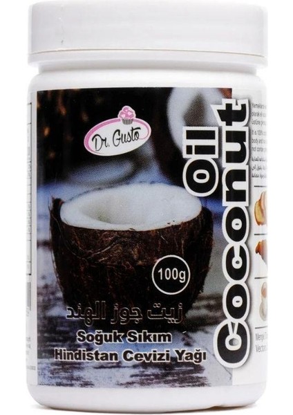 Hindistan Cevizi Yağı 100 gr – Doğal ve Soğuk Sıkım Çok Amaçlı Kullanım