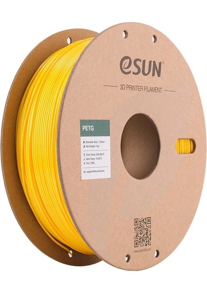 Petg Filament Sarı 1.75MM 1kg