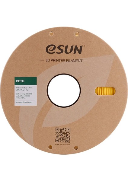 Petg Filament Sarı 1.75MM 1kg fiyatları