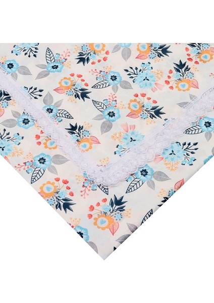 150 x 300 Cm. Güpürlü Dijital Raşel Sofra Bezi - Masa Örtüsü - Renk-28