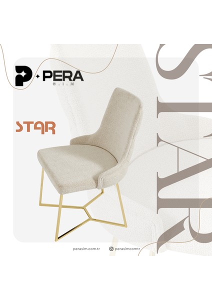 Star Sandalye (4 Adet)