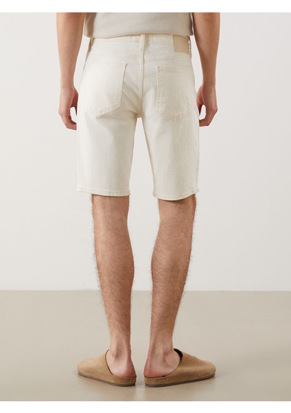 Yeni Sezon Slim Fit Erkek Jean Sort - S5JS93Z8