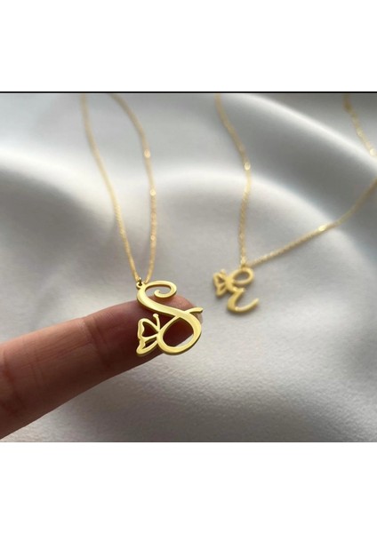 Harf 14 Ayar Altın Kolye