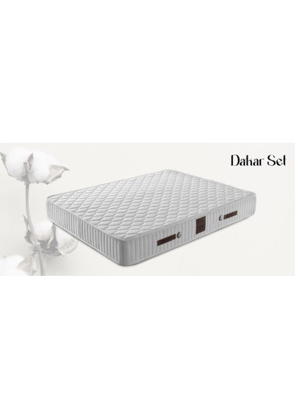 Dakar Full Ortopedik Antialerjik 24CM 180*200 Yatak-Baza-Başlık Seti