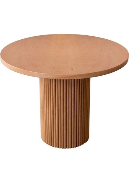 Arya Yuvarlak Ahşap Bohem Masa 90X90