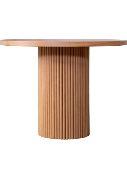 Arya Yuvarlak Ahşap Bohem Masa 90X90