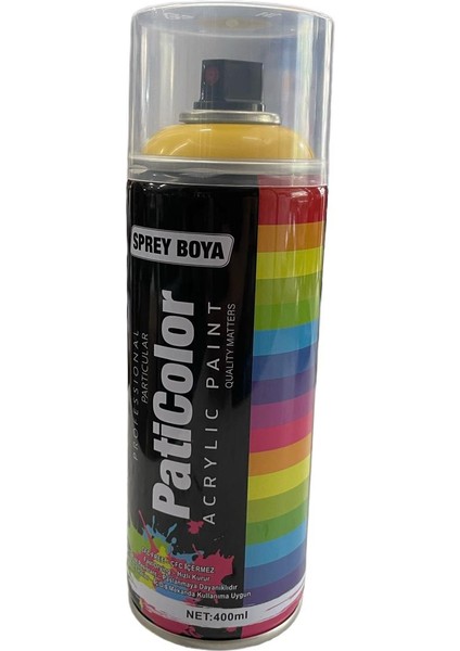 RAL1023 Traffic Yellow Sarı 400 ml Sprey Boya